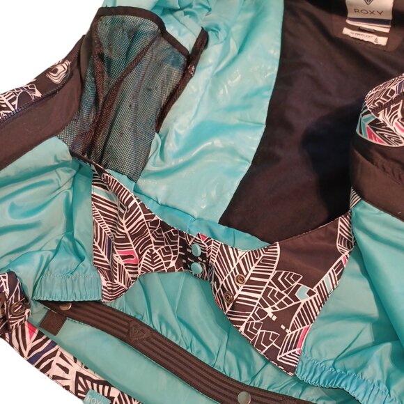 Roxy Women's Jet Ski Winter Ski Jacket, Insulated, Hooded, Waterproof 4619 - Picture 8 of 11